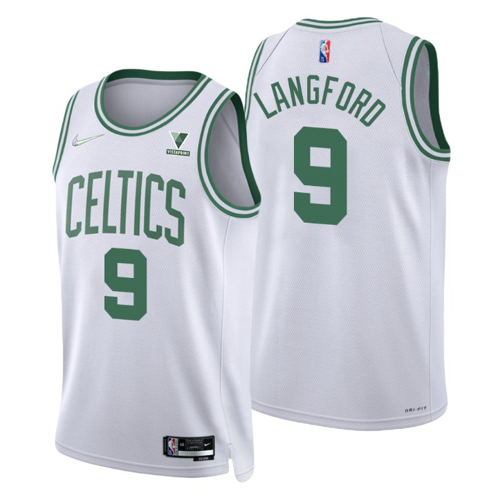 Men's Boston Celtics Romeo Langford #9 Diamond 75th Anniversary Association Jersey 2401UADE
